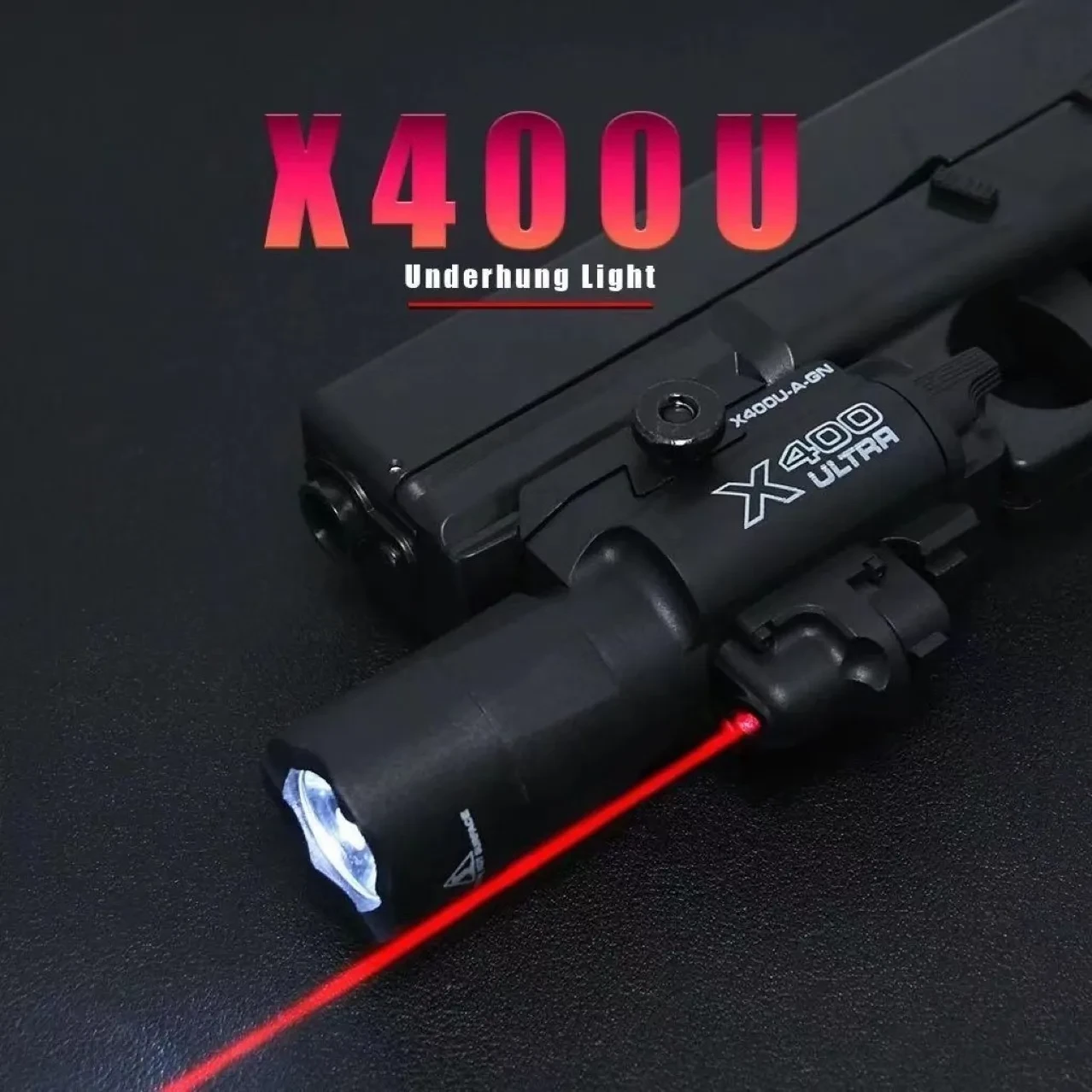 X400U Nylon Infrared Laser Flashlight – Compact Multi-Function Light