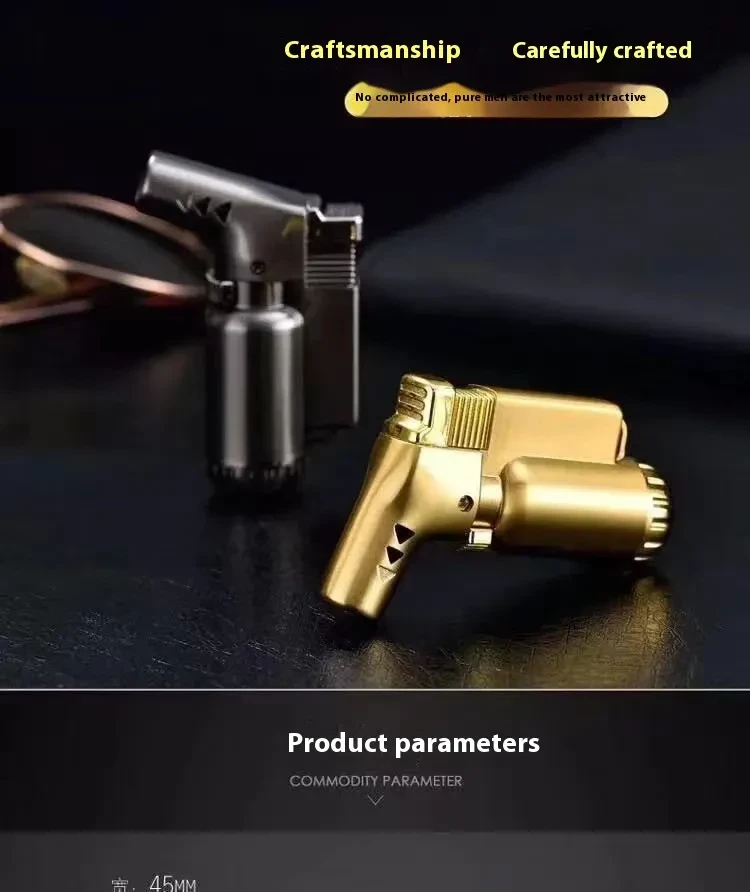 HB805-1 Metal Windproof Elbow Flame Lighter for Daily Use