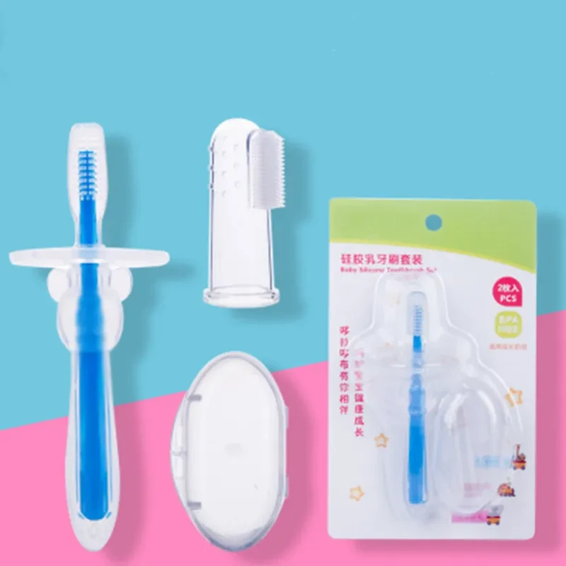 Silicone Baby Toothbrush & Teether