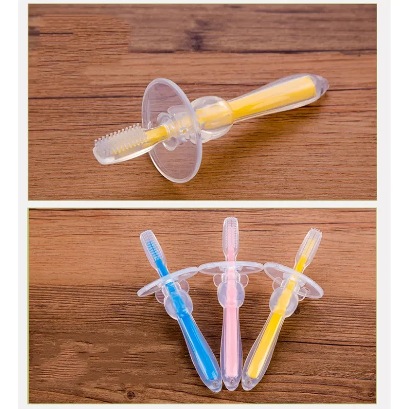 Silicone Baby Toothbrush & Teether