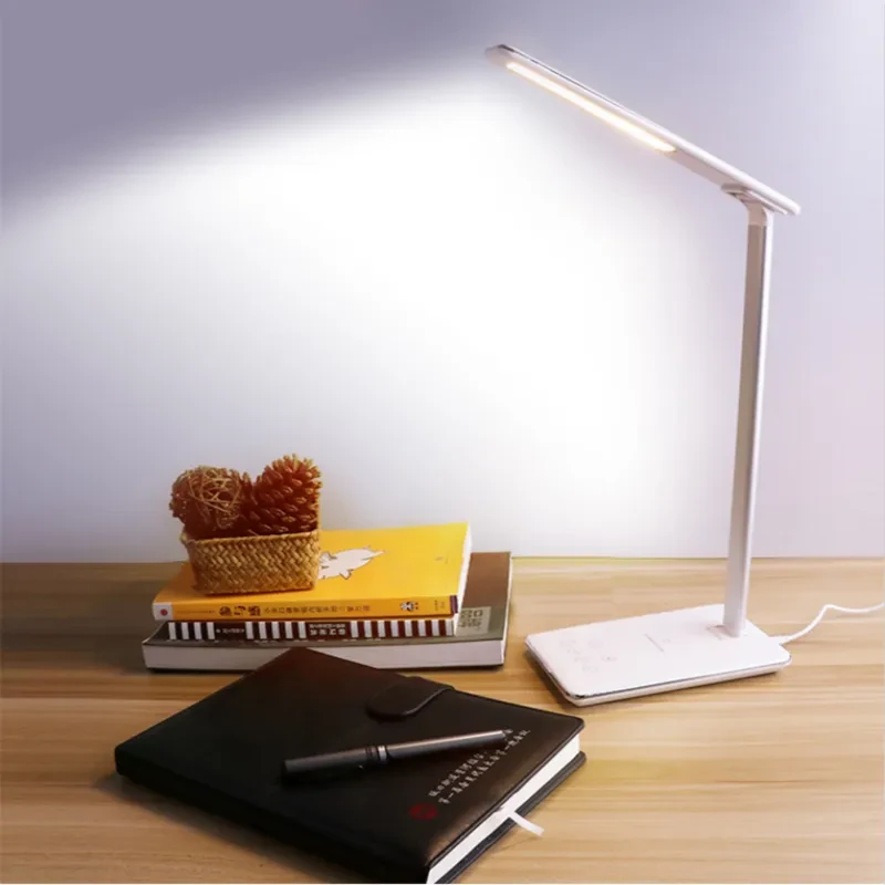 Wireless Charging Folding LED Desk Lamp with Eye Protection Light