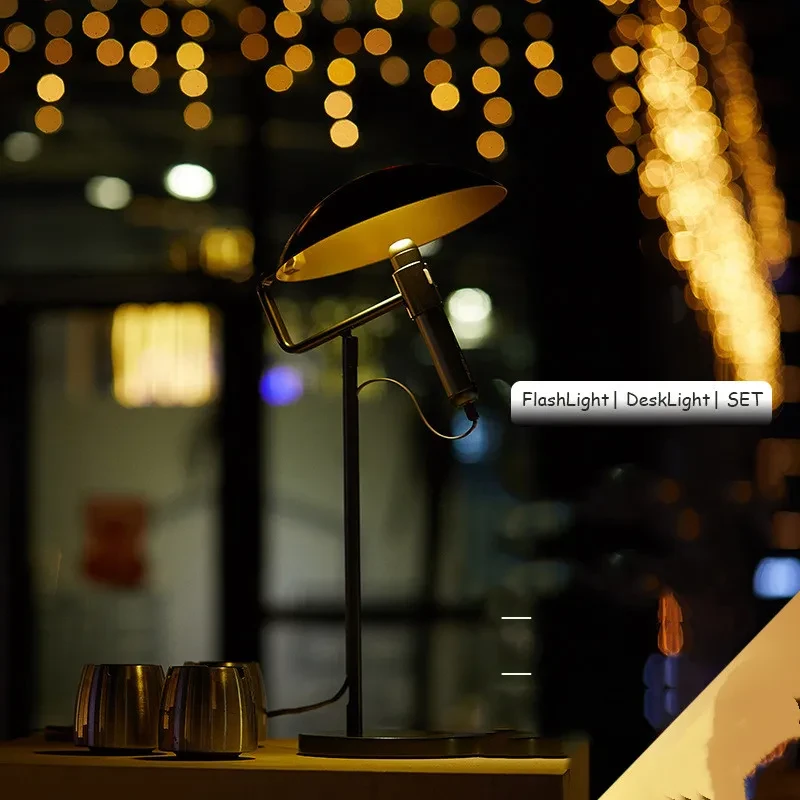 SlimLine USB LED Study Desk Lamp with Metal Body & Push Switch