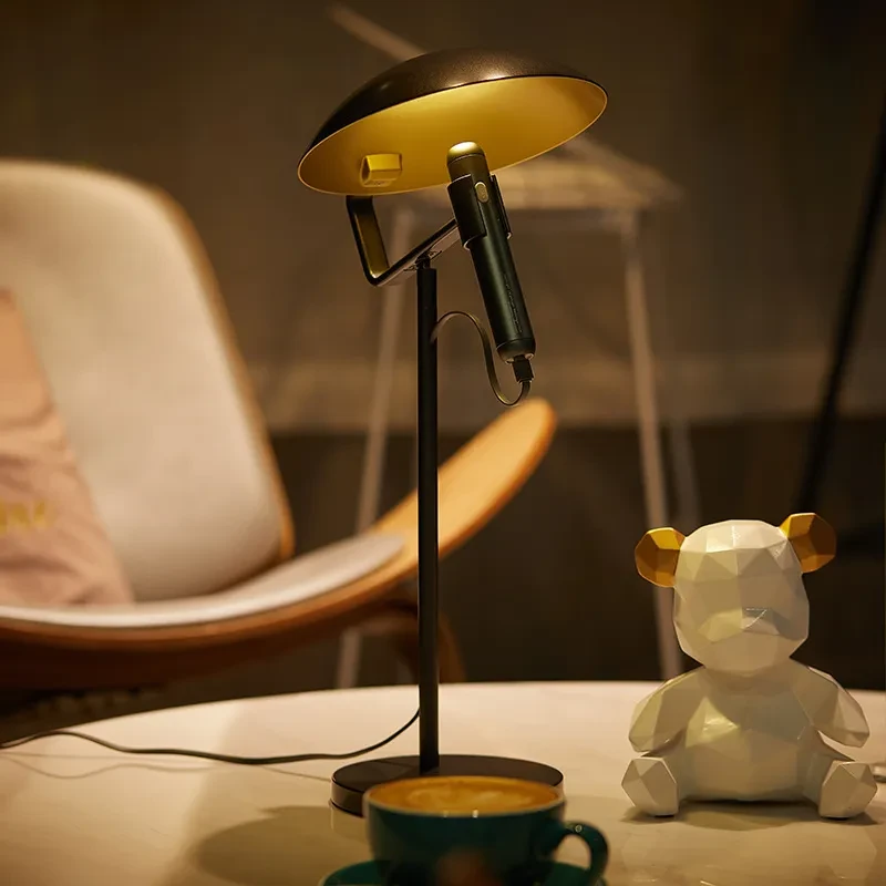 SlimLine USB LED Study Desk Lamp with Metal Body & Push Switch