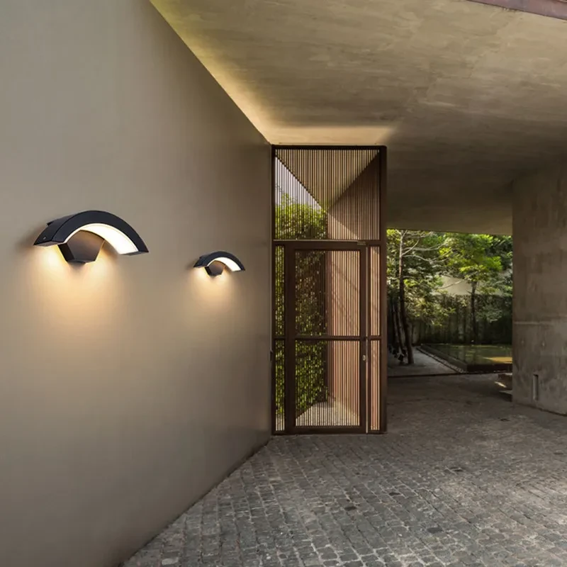 Outdoor Eaves Wall Lamp for Villa, Hotel & Corridor Lighting