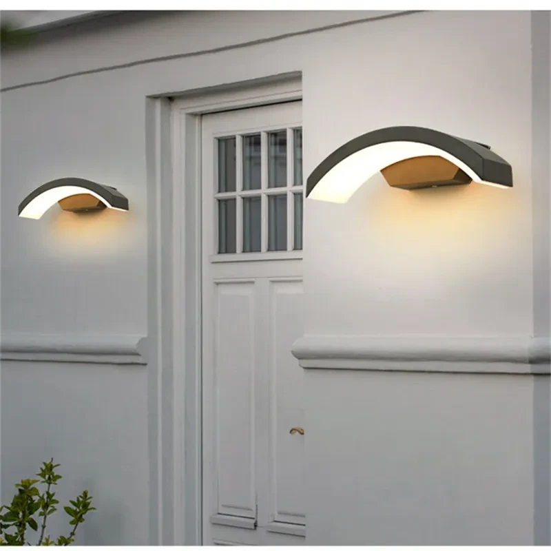 Outdoor Eaves Wall Lamp for Villa, Hotel & Corridor Lighting