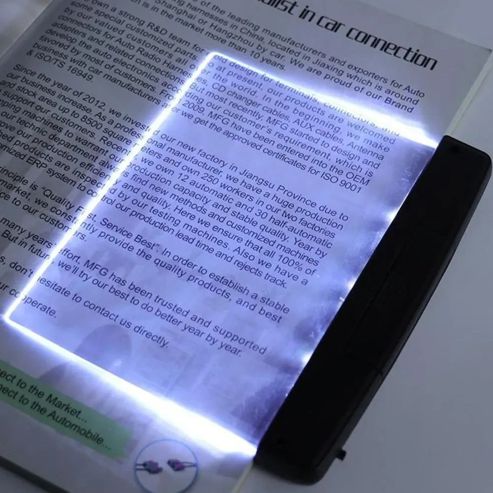 Flat-Panel Night Vision LED Reading Lamp for Home & Office Use