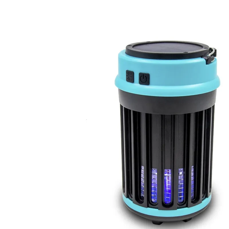 Solar Rechargeable LED Mosquito Killer Lamp for Indoor & Outdoor Use