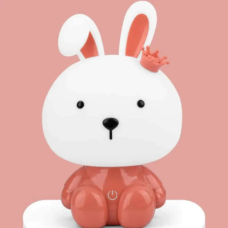 Whimsical LED Desk Light with Touch Dimming for Kids & Study Rooms