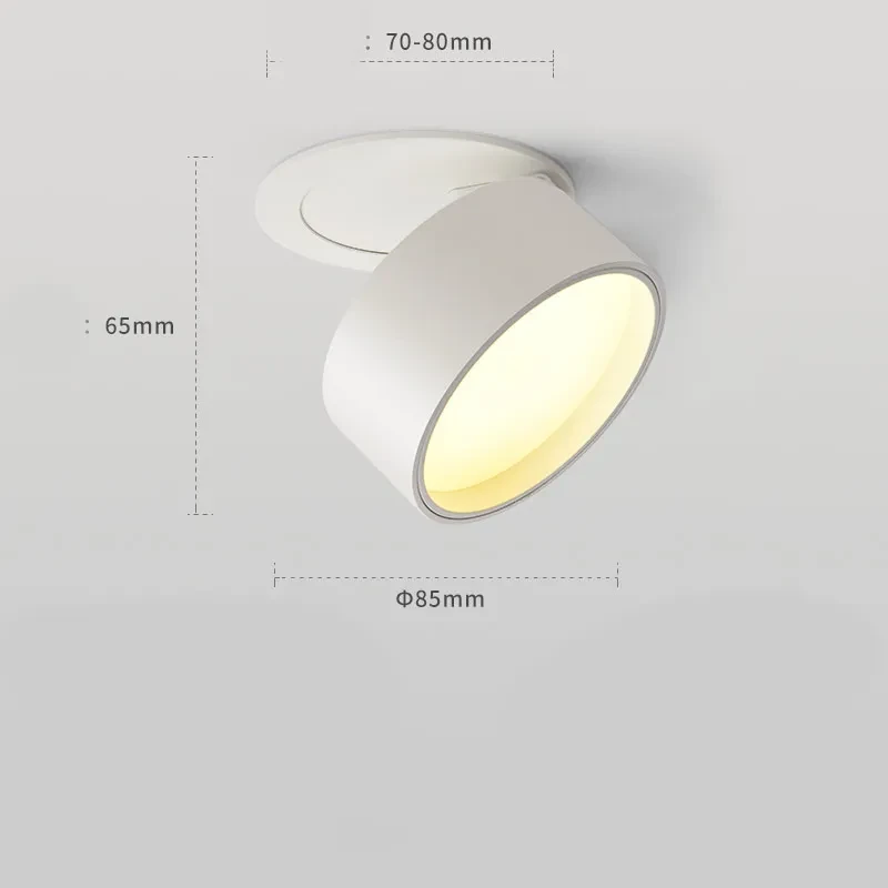 Recessed LED Ceiling Light for Living Room, Bedroom & Kitchen