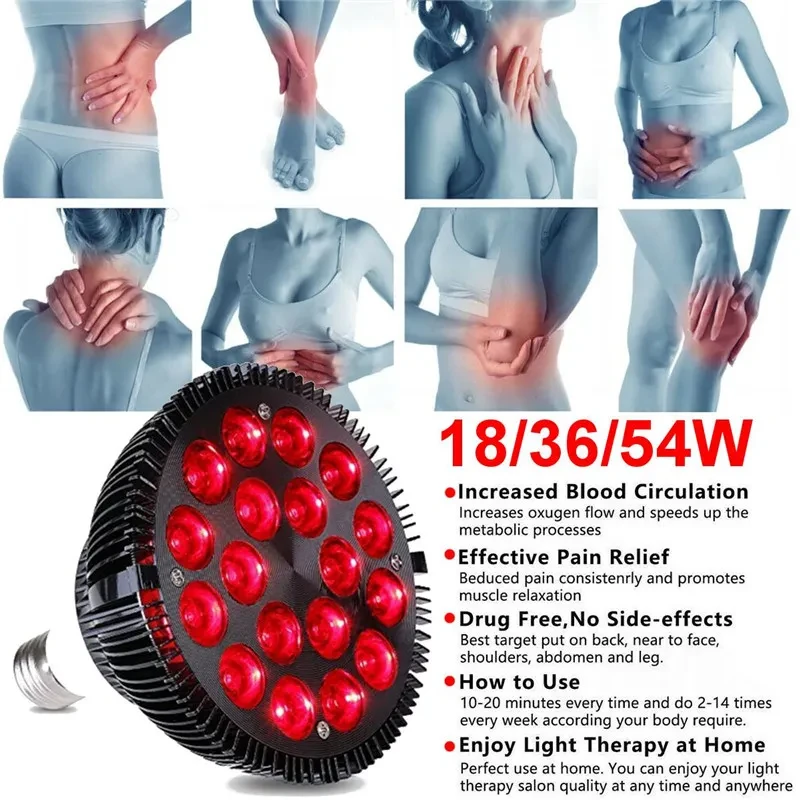 Dual Spectrum Infrared Therapy Panel with Stand for Wellness Use