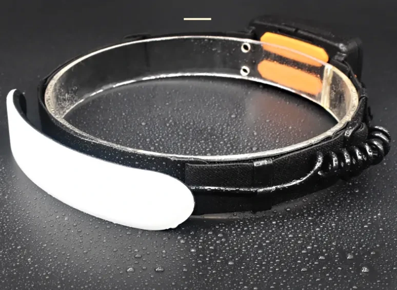 Large LED Flood Headlight for Outdoor Camping & USB Recharge