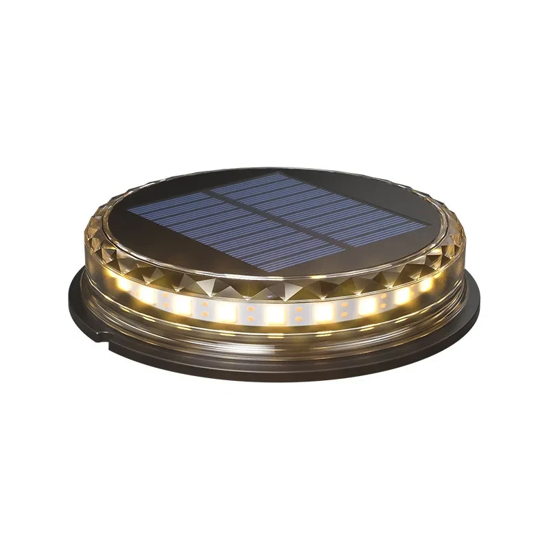 Transparent Solar Buried LED Path Lights IP66 Set of 4