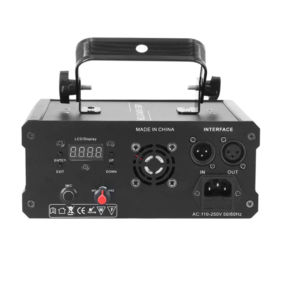 RGB Rotating Laser Lamp for KTV, Stage, and Party Lighting