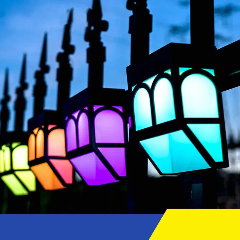 Creative Solar LED Wall Lamp for Yard, Home & Outdoor Decoration