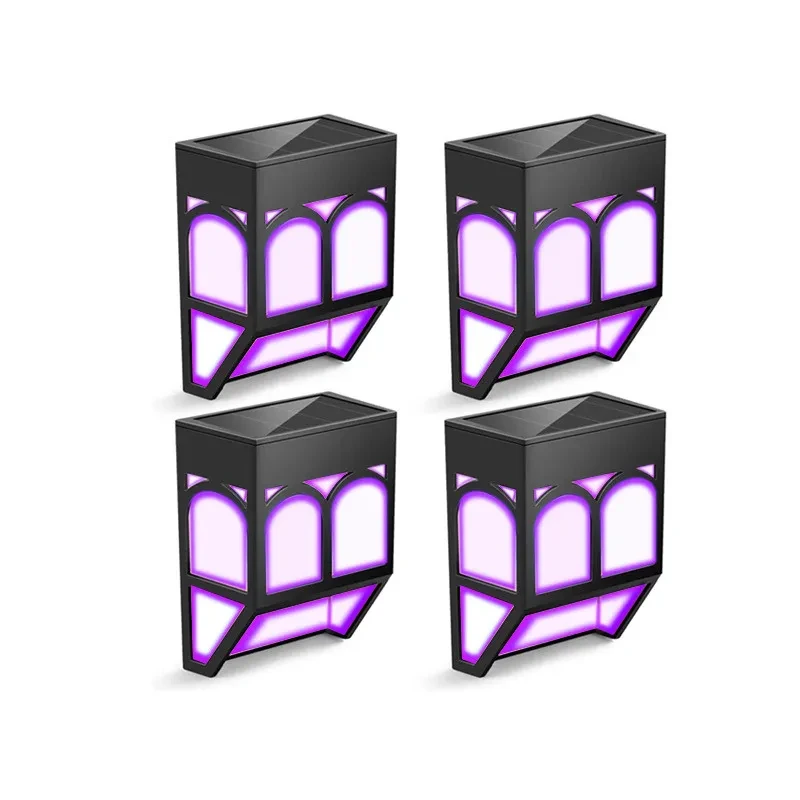 Creative Solar LED Wall Lamp for Yard, Home & Outdoor Decoration