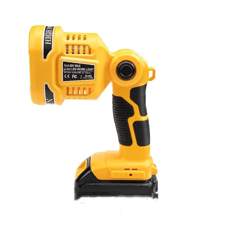 Vertical Outdoor LED Lamp 18V Lithium Battery with Charger 25W