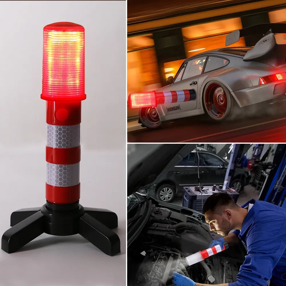 High-Visibility Magnetic LED Flares for Road, Rescue & Outdoor Safety
