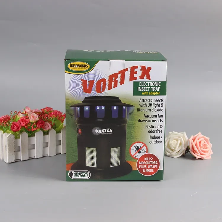 Vortex Photocatalytic LED Mosquito Repellent Lamp for Large Areas