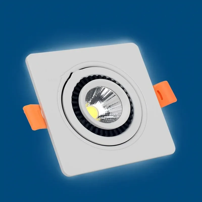 360° Adjustable Embedded LED Spotlight for Home & Commercial Lighting