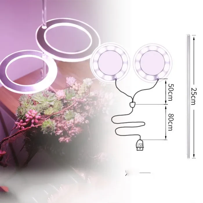 Sunlight LED Grow Lamp for Succulents & Indoor Plants