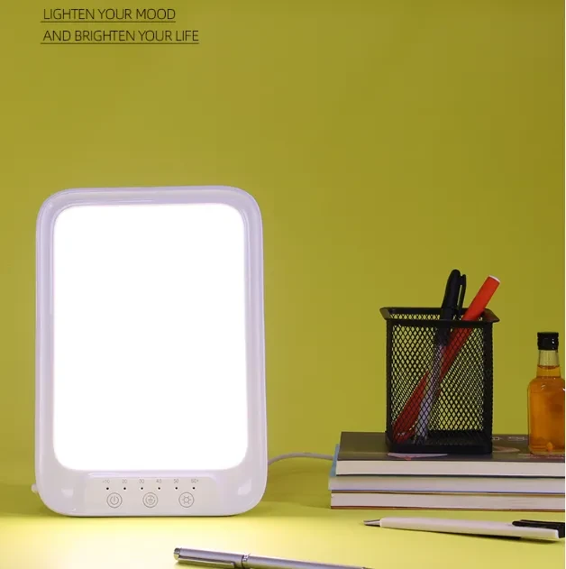 Smart Sunlight Therapy Desk Lamp for Eye Care & Mood Boost