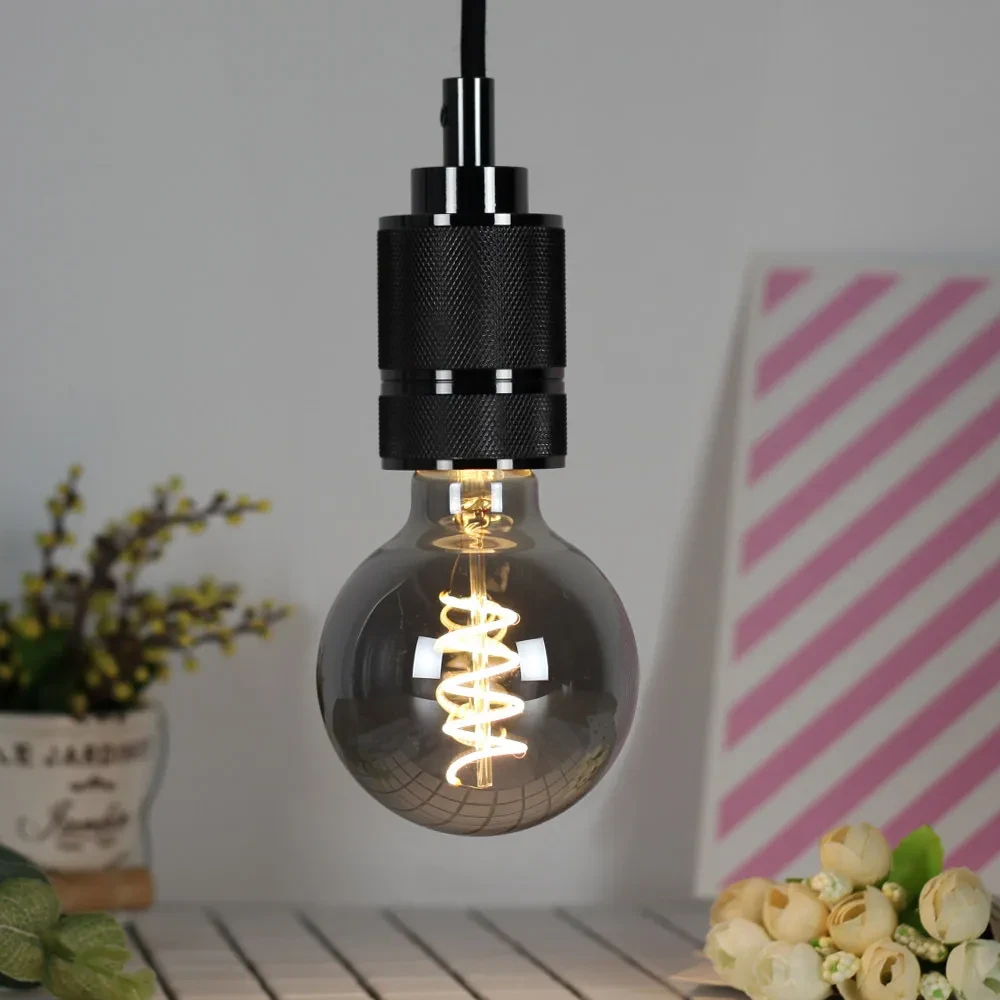 Vintage G80 Spiral Filament LED Bulb with Dimmable 360° Glow