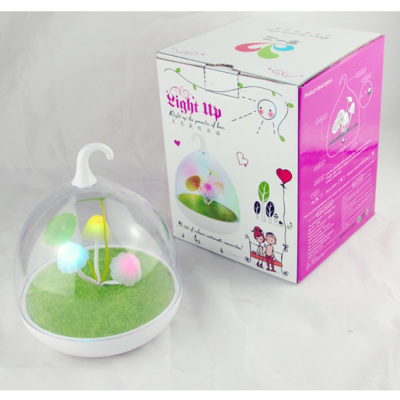 Smart Touch Mushroom Table Lamp for Bedroom & Warm Ambience