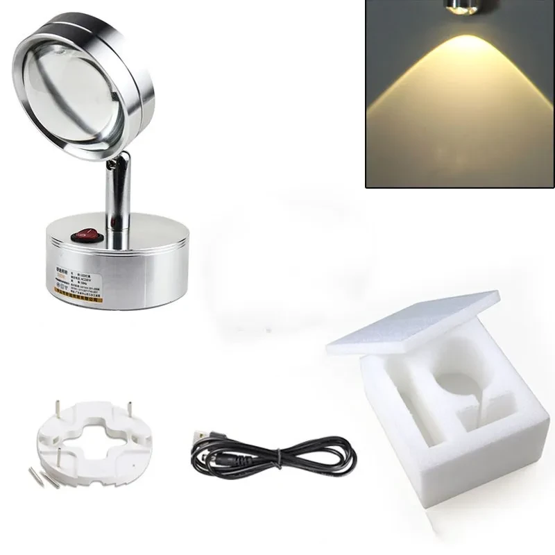Portable Rechargeable LED Accent Light for Modern Indoor Spaces