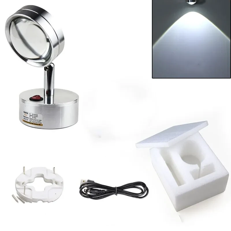 Portable Rechargeable LED Accent Light for Modern Indoor Spaces
