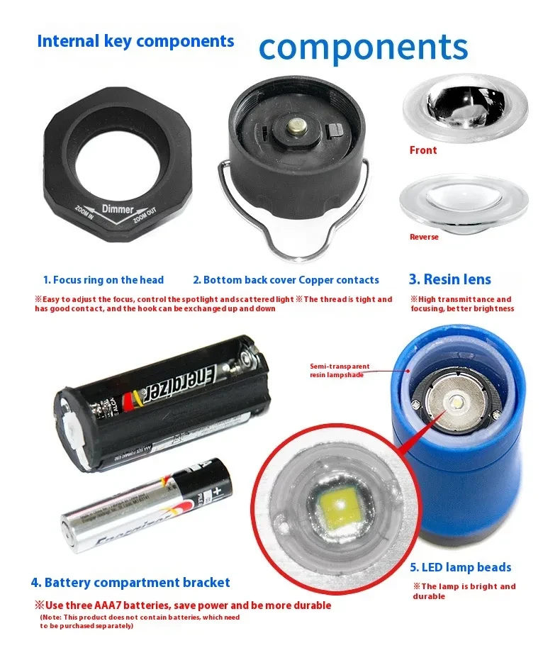 High-Brightness Portable LED Camping Lantern for Outdoor Adventures