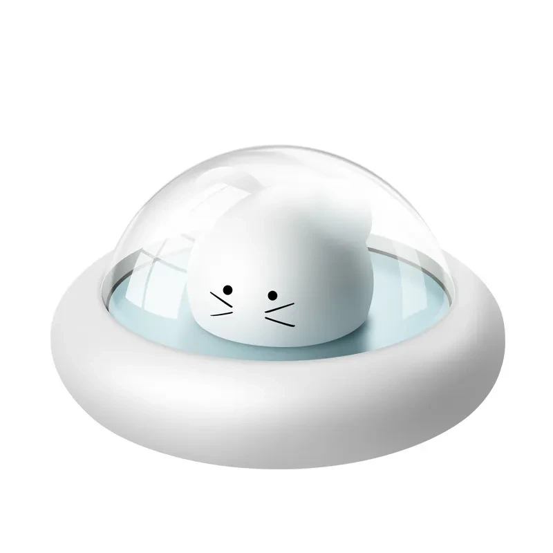 Adorable USB Rechargeable Mouse LED Night Lamp for Kids’ Room