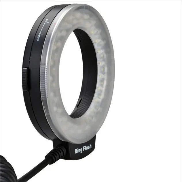 Macro Ring Flash Lighting Kit for DSLR Close-Up Photography
