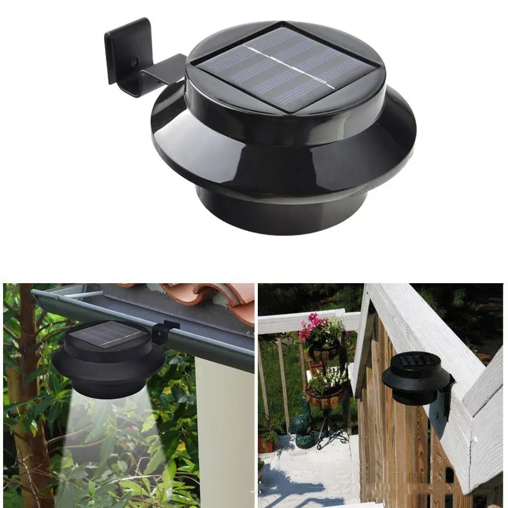 Weatherproof Solar LED Outdoor Wall Light for Garden & Pathways
