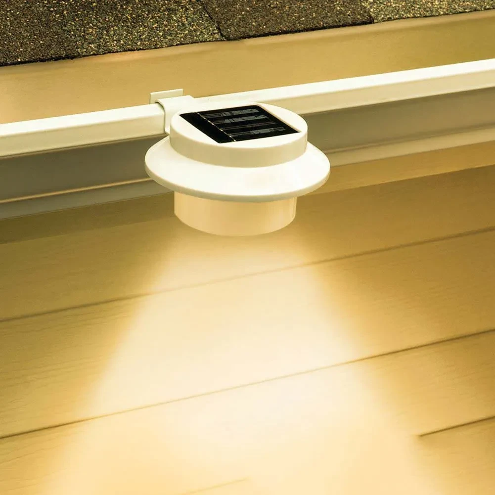 Weatherproof Solar LED Outdoor Wall Light for Garden & Pathways