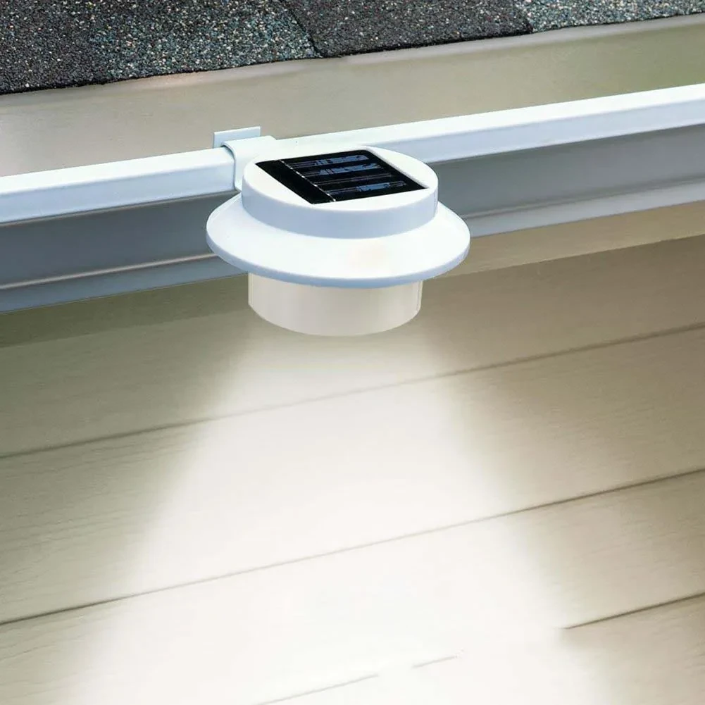 Weatherproof Solar LED Outdoor Wall Light for Garden & Pathways