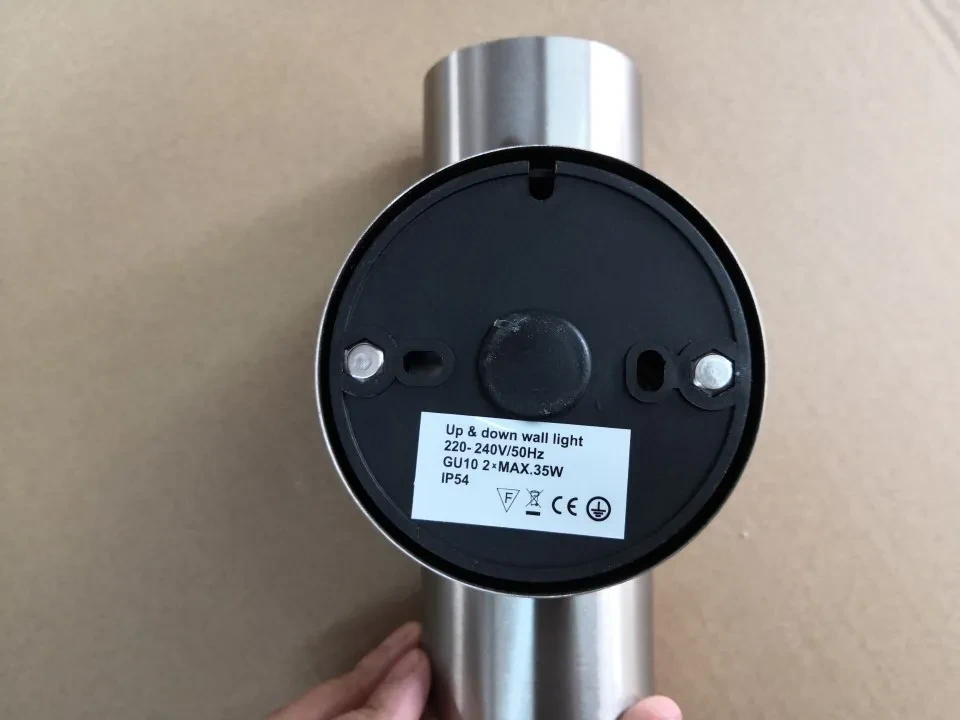 Waterproof Outdoor Double-Head LED Wall Spotlight Modern Corridor Lamp