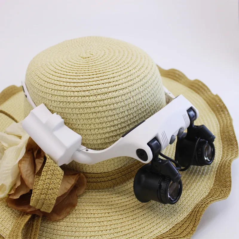 Magnifying Glass LED Light 10X–25X Vision Tool