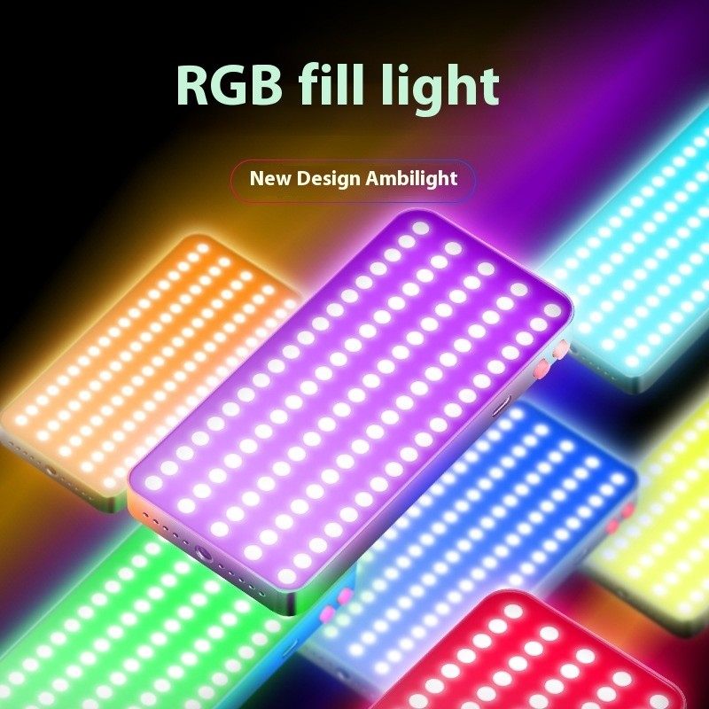 RGB Pocket LED Photography Light Full Color Camera Effect Lamp