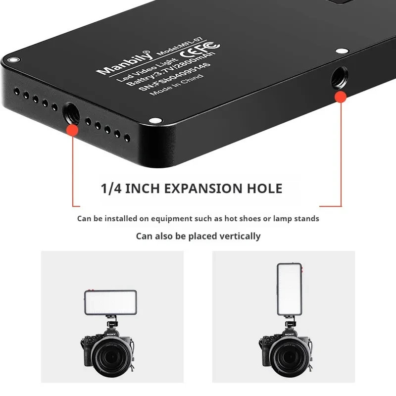 RGB Pocket LED Photography Light Full Color Camera Effect Lamp