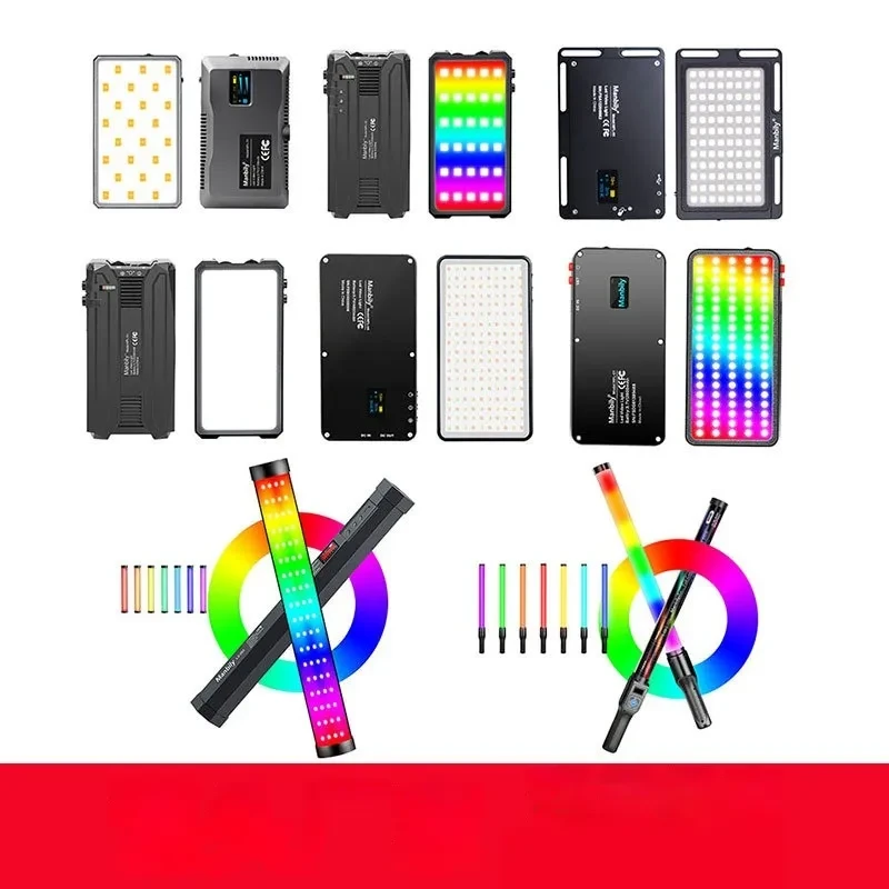 RGB Pocket LED Photography Light Full Color Camera Effect Lamp