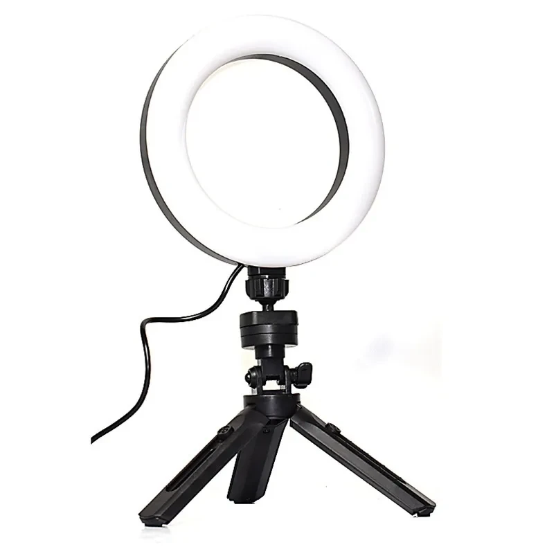 Color LED Fill Light with Desktop Tripod for Mobile Live Streaming