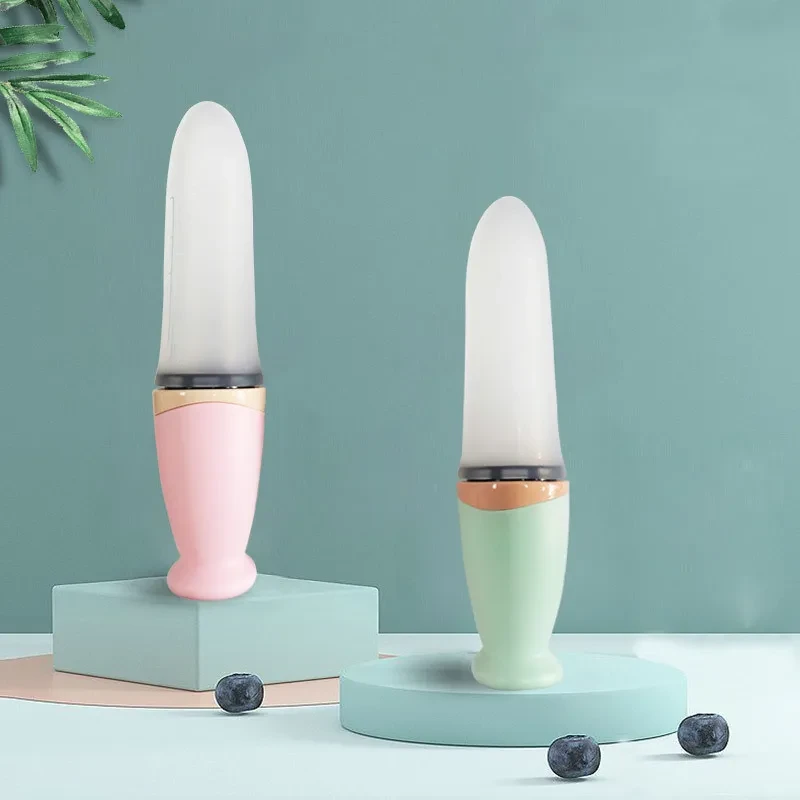 Silicone Baby Food Dispensing Spoon