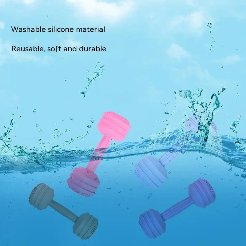 Silicone Dumbbell Teether Stick