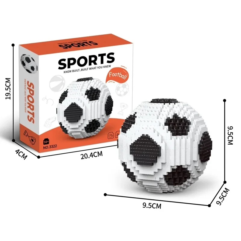 Football Field Building Blocks Set