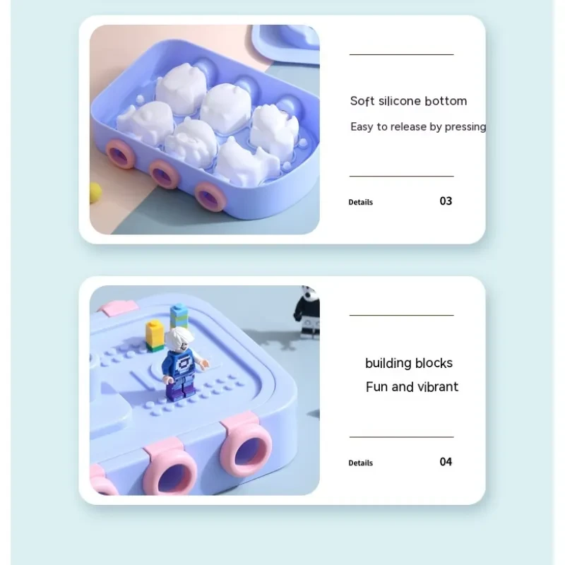 Children’s Boat-Shaped Silicone Ice Cream Mold
