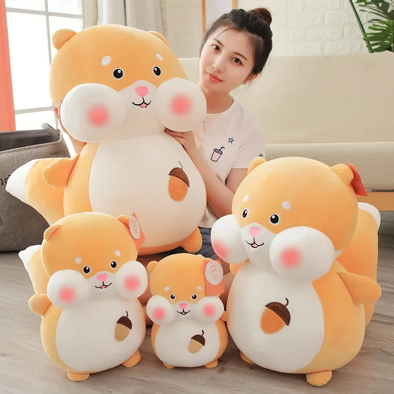 Chubby Rat Plush Pillow Doll