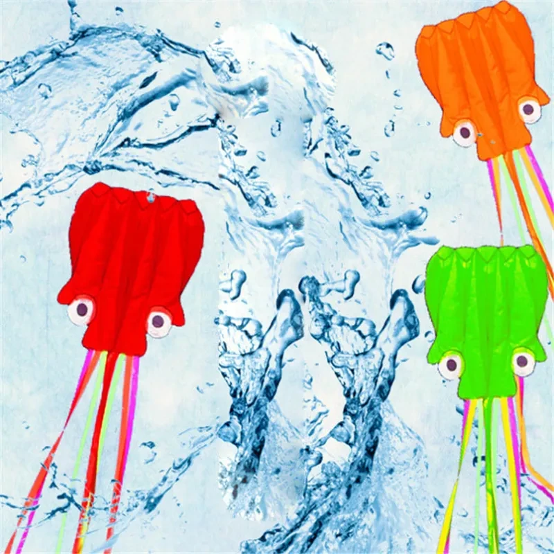Large Octopus Kite with Handle Line