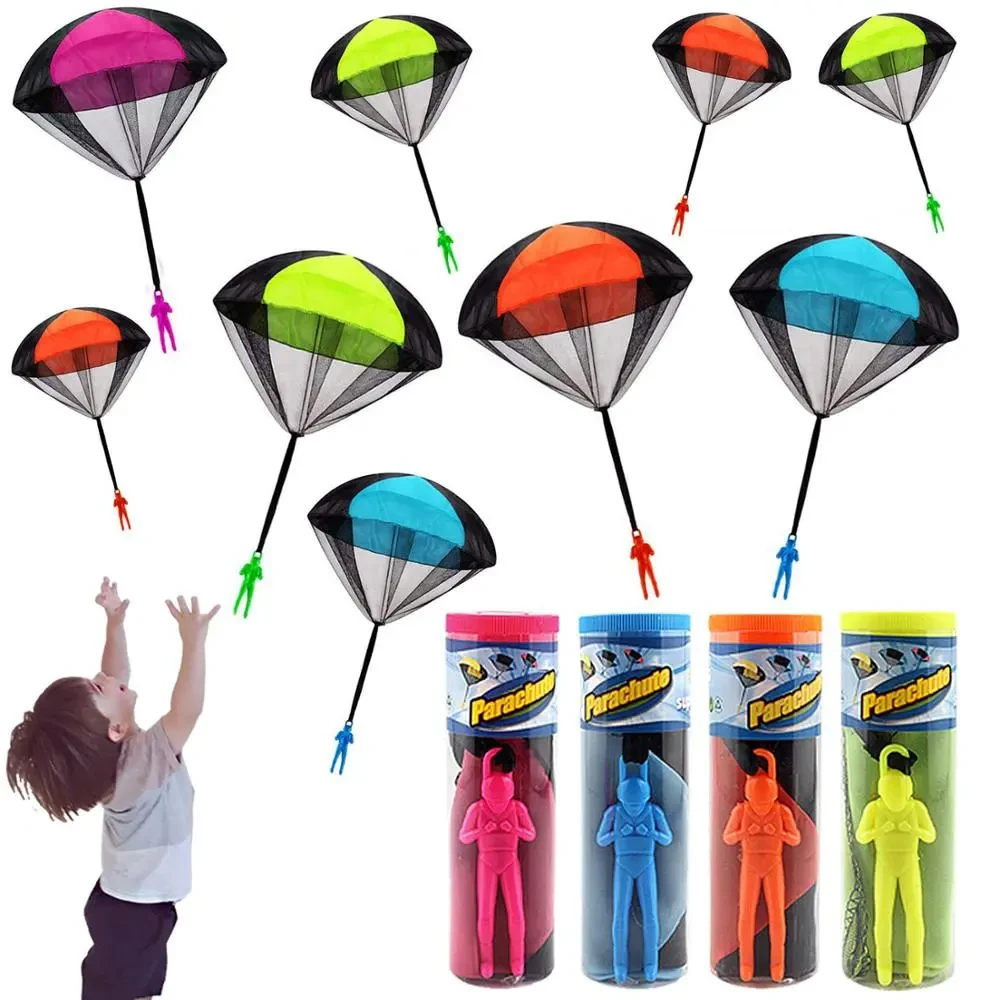 Hand Throwing Mini Soldier Camouflage Parachute Toy