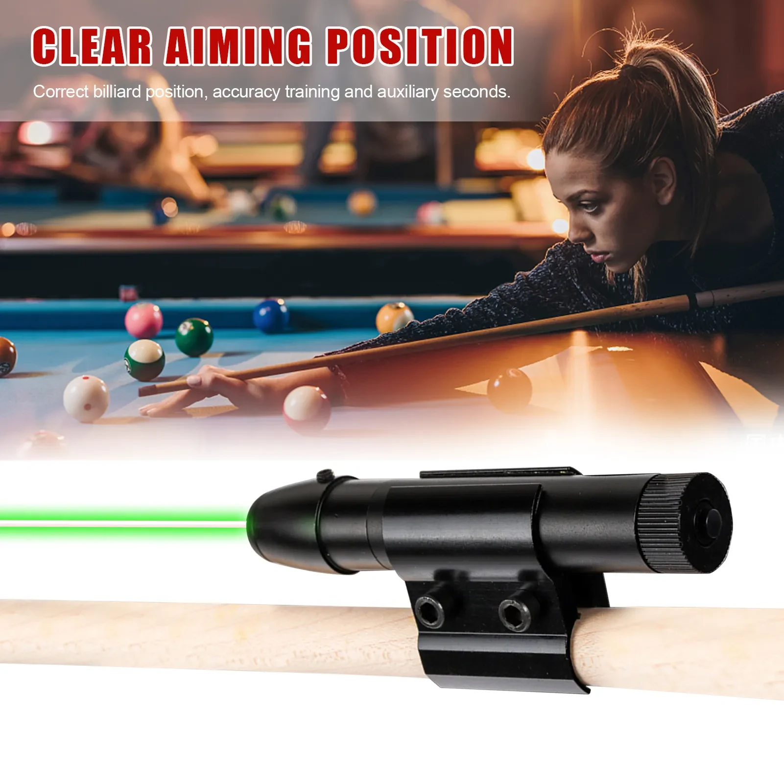 Snooker Cues Laser Action Correction Exerciser