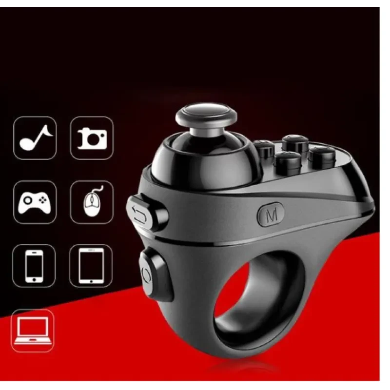 Wireless Bluetooth-Compatible Finger Game Controller